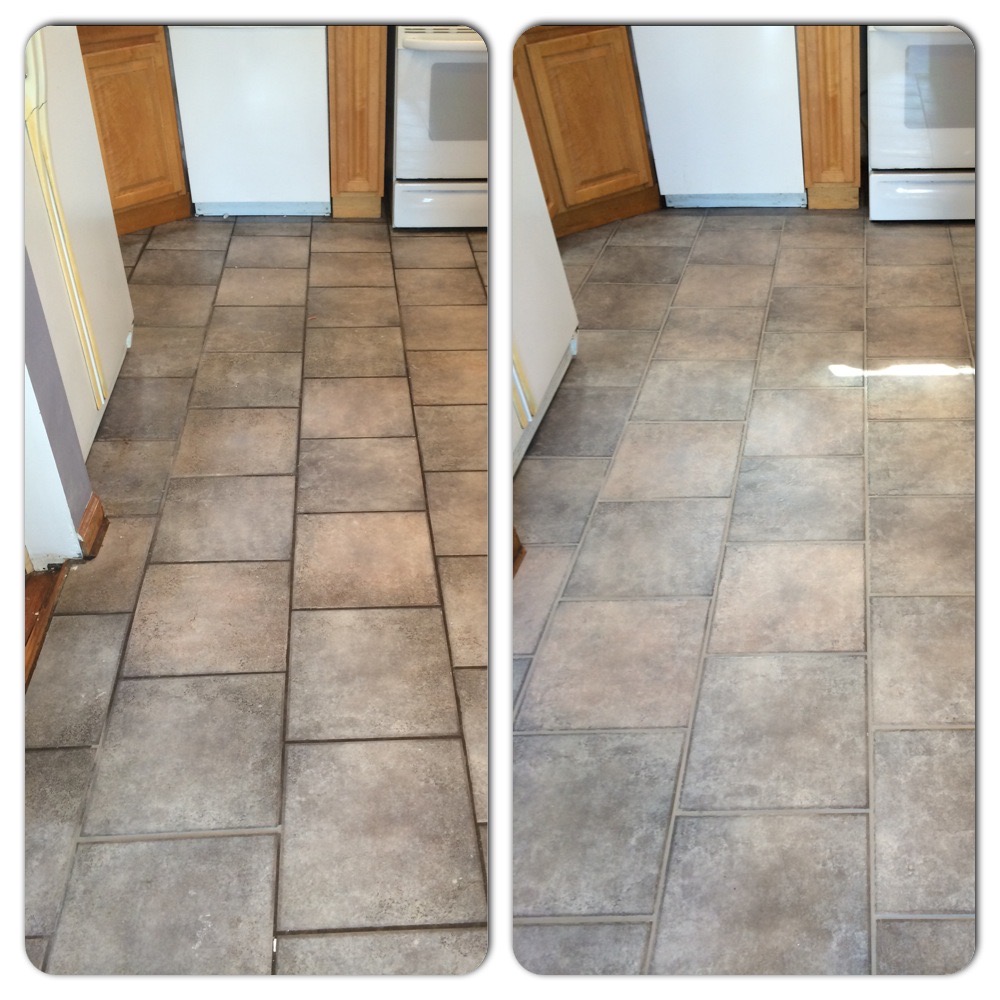 Grout cleaning and sealing 